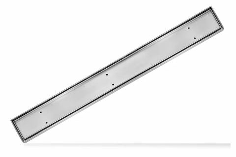 LUXE tile insert linear shower drain