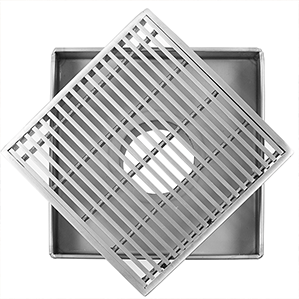 Wedgewire 5” x 5” Drain